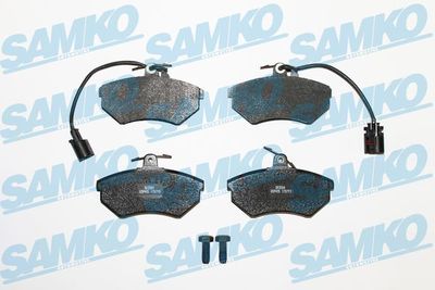 5SP495 SAMKO Комплект тормозных колодок, дисковый тормоз