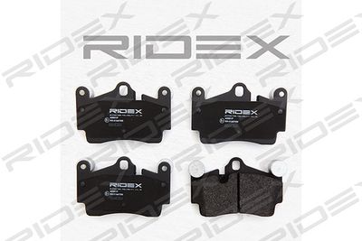 402B0137 RIDEX Комплект тормозных колодок, дисковый тормоз