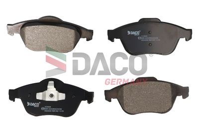 323949 DACO Germany Комплект тормозных колодок, дисковый тормоз