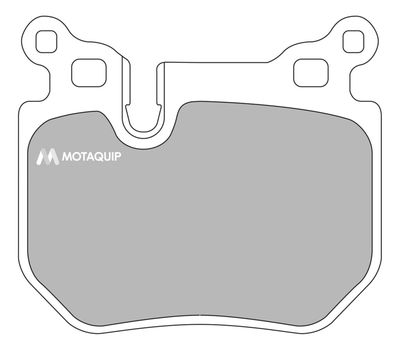 LVXL1699 MOTAQUIP Комплект тормозных колодок, дисковый тормоз