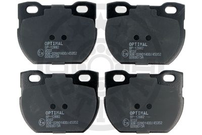 BP12882 OPTIMAL Комплект тормозных колодок, дисковый тормоз