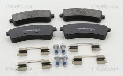 811023089 TRISCAN Комплект тормозных колодок, дисковый тормоз
