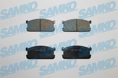 5SP254 SAMKO Комплект тормозных колодок, дисковый тормоз
