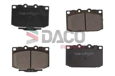 323213 DACO Germany Комплект тормозных колодок, дисковый тормоз