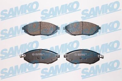 5SP1629 SAMKO Комплект тормозных колодок, дисковый тормоз