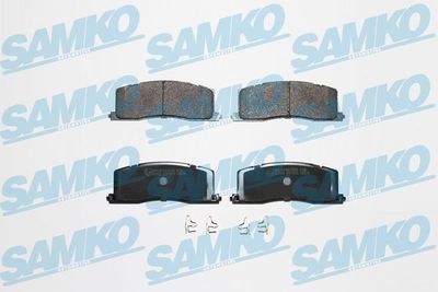 5SP1013 SAMKO Комплект тормозных колодок, дисковый тормоз