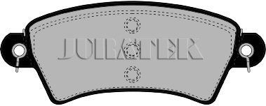 JCP1370 JURATEK Комплект тормозных колодок, дисковый тормоз