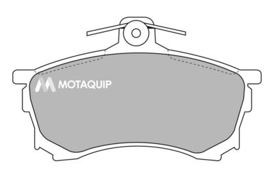 LVXL882 MOTAQUIP Комплект тормозных колодок, дисковый тормоз