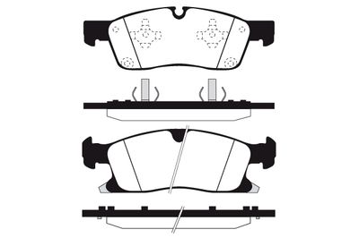 RA10581 RAICAM Комплект тормозных колодок, дисковый тормоз