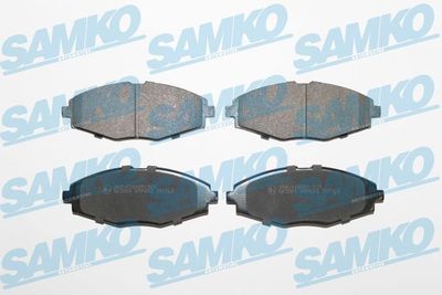5SP693 SAMKO Комплект тормозных колодок, дисковый тормоз