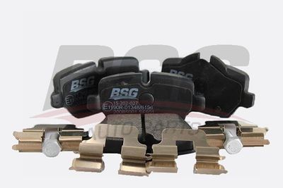 BSG15200042 BSG Комплект тормозных колодок, дисковый тормоз