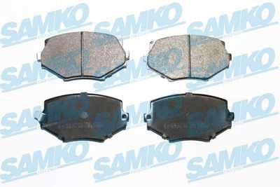 5SP1043 SAMKO Комплект тормозных колодок, дисковый тормоз