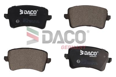 320224 DACO Germany Комплект тормозных колодок, дисковый тормоз