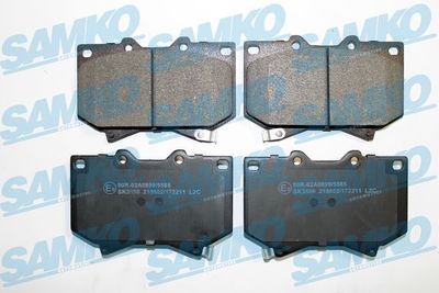 5SP2211 SAMKO Комплект тормозных колодок, дисковый тормоз