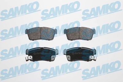5SP796 SAMKO Комплект тормозных колодок, дисковый тормоз