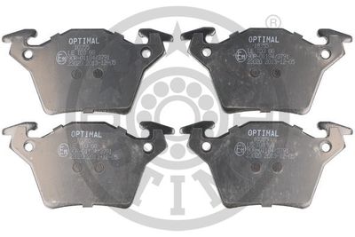BP10355 OPTIMAL Комплект тормозных колодок, дисковый тормоз