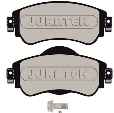 JCP8017 JURATEK Комплект тормозных колодок, дисковый тормоз