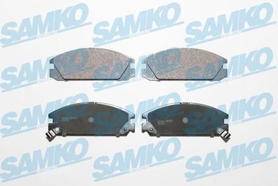 5SP073 SAMKO Комплект тормозных колодок, дисковый тормоз