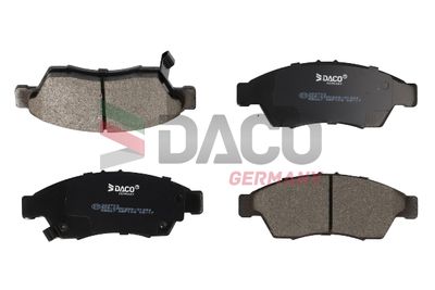 323703 DACO Germany Комплект тормозных колодок, дисковый тормоз