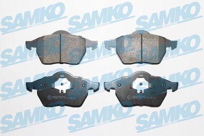5SP669 SAMKO Комплект тормозных колодок, дисковый тормоз