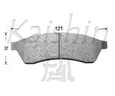 FK10114 KAISHIN Комплект тормозных колодок, дисковый тормоз