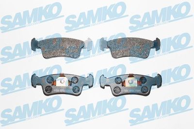 5SP311 SAMKO Комплект тормозных колодок, дисковый тормоз