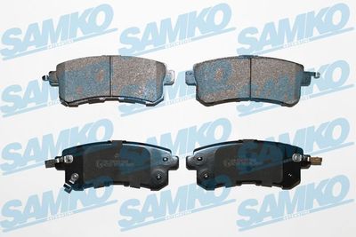 5SP1798 SAMKO Комплект тормозных колодок, дисковый тормоз