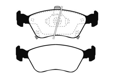 RA06780 RAICAM Комплект тормозных колодок, дисковый тормоз