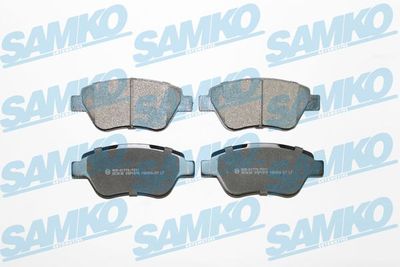 5SP1878 SAMKO Комплект тормозных колодок, дисковый тормоз