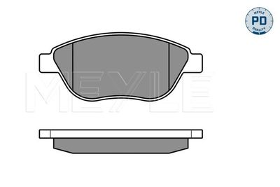 0252398119PD MEYLE Комплект тормозных колодок, дисковый тормоз