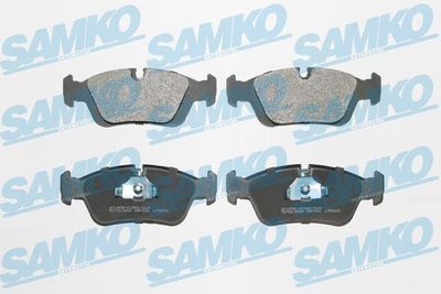 5SP331 SAMKO Комплект тормозных колодок, дисковый тормоз