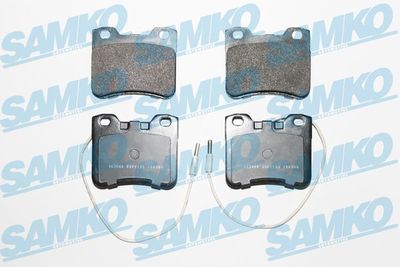 5SP1135 SAMKO Комплект тормозных колодок, дисковый тормоз