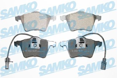 5SP975 SAMKO Комплект тормозных колодок, дисковый тормоз