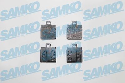 5SP029 SAMKO Комплект тормозных колодок, дисковый тормоз
