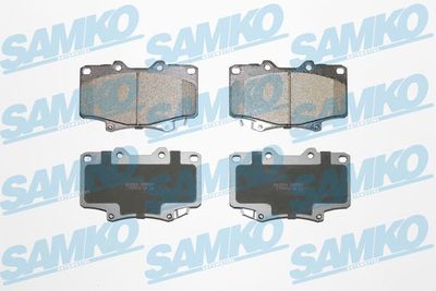 5SP537 SAMKO Комплект тормозных колодок, дисковый тормоз