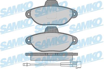 5SP1262 SAMKO Комплект тормозных колодок, дисковый тормоз
