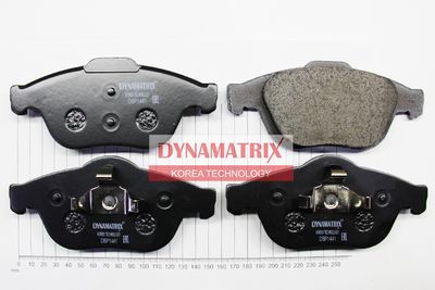 DBP1441 DYNAMATRIX Комплект тормозных колодок, дисковый тормоз