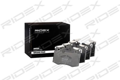 402B0935 RIDEX Комплект тормозных колодок, дисковый тормоз