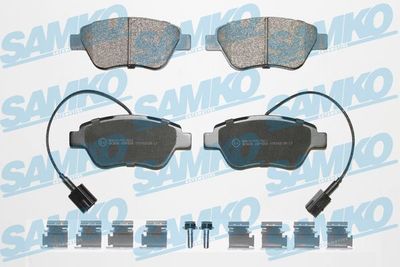 5SP1656K SAMKO Комплект тормозных колодок, дисковый тормоз