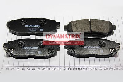 DBP4187 DYNAMATRIX Комплект тормозных колодок, дисковый тормоз