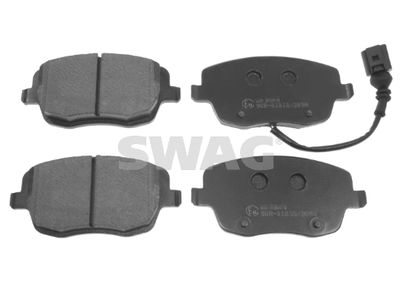 30916998 SWAG Комплект тормозных колодок, дисковый тормоз