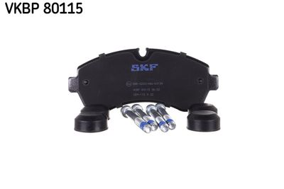 VKBP80115 SKF Комплект тормозных колодок, дисковый тормоз