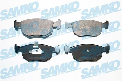 5SP715 SAMKO Комплект тормозных колодок, дисковый тормоз