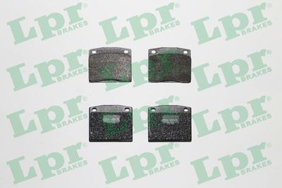 05P173 LPR Комплект тормозных колодок, дисковый тормоз