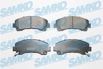 5SP1630 SAMKO Комплект тормозных колодок, дисковый тормоз