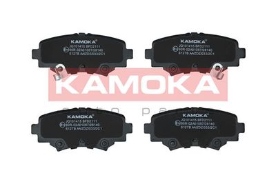 JQ101415 KAMOKA Комплект тормозных колодок, дисковый тормоз