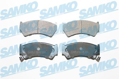 5SP778 SAMKO Комплект тормозных колодок, дисковый тормоз
