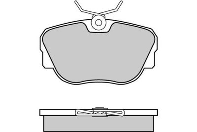 120451 E.T.F. Комплект тормозных колодок, дисковый тормоз