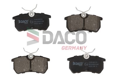 322550 DACO Germany Комплект тормозных колодок, дисковый тормоз