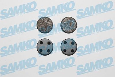 5SP746 SAMKO Комплект тормозных колодок, дисковый тормоз